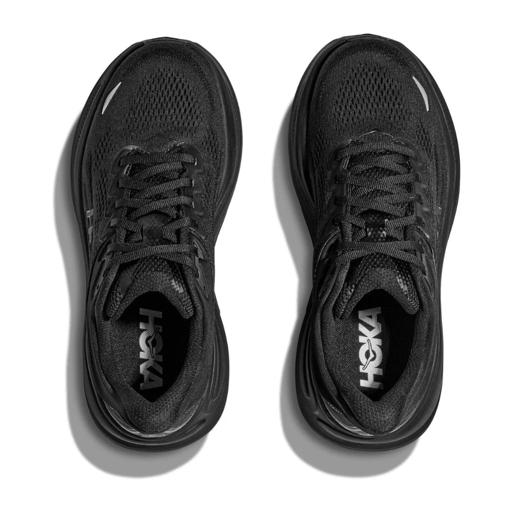 hoka-bondi-9-mens-wide-black-black-top-view