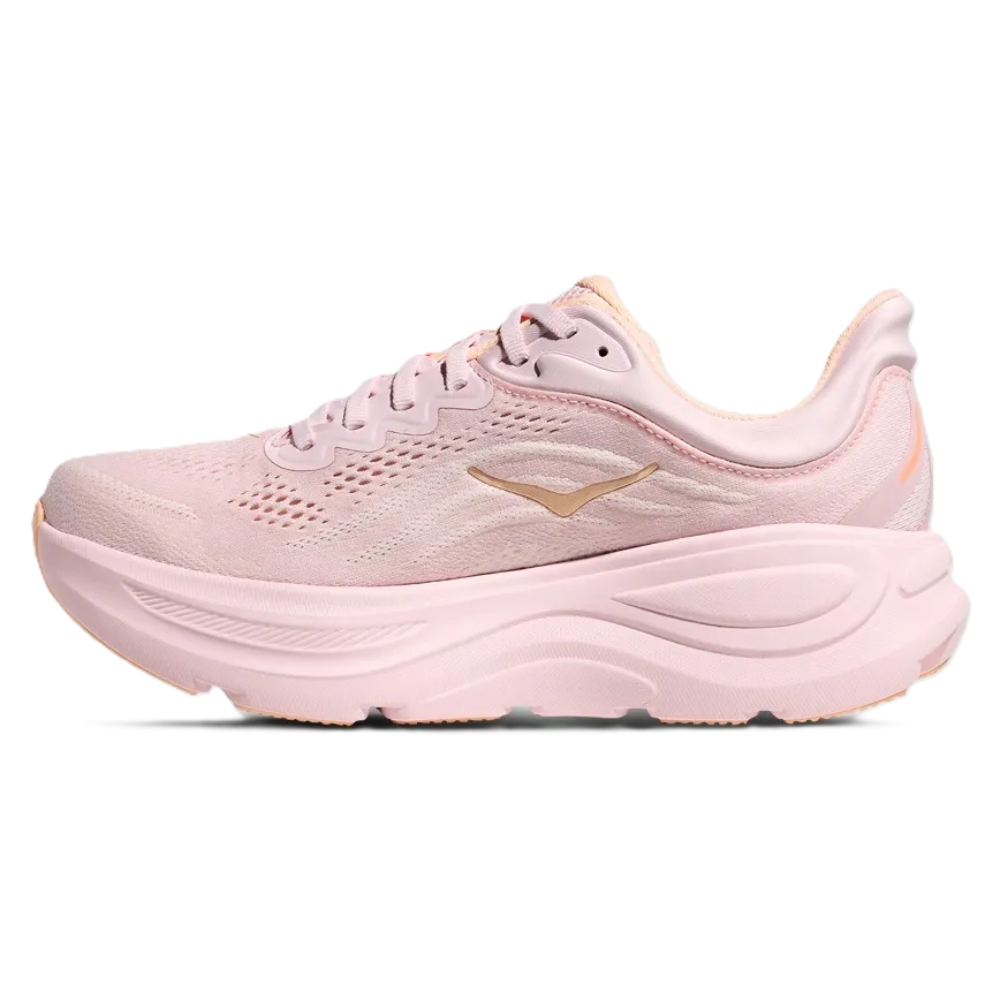 HOKA Bondi 9 Women's Wide (D) - Lilac Cream / Tangerine Glow – product image 4