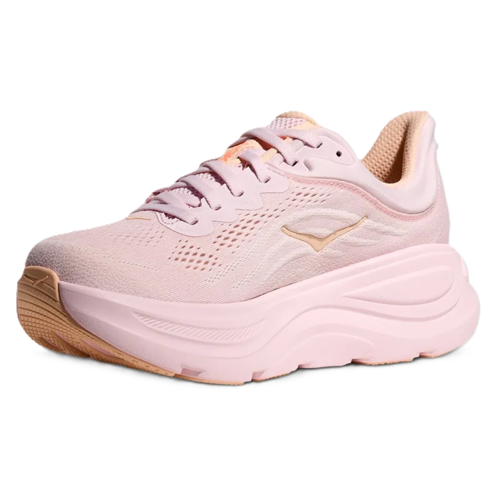 HOKA Bondi 9 Women's Wide (D) - Lilac Cream / Tangerine Glow – product image 6