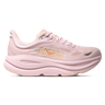 HOKA Bondi 9 Wide Womens Running Shoes - Lilac Cream / Tangerine Glow