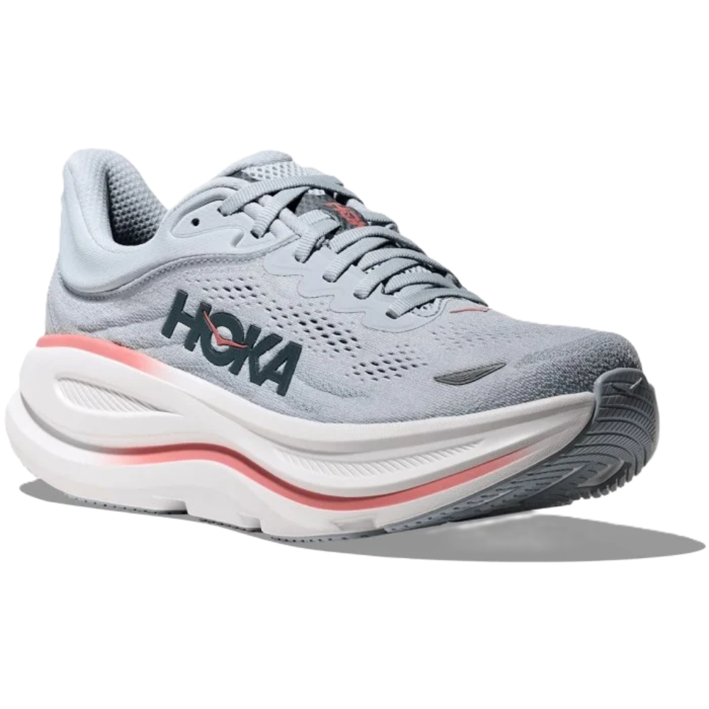 HOKA Bondi 9 Women's Wide (D) - Mineral Blue / Washed Blue – product image 3