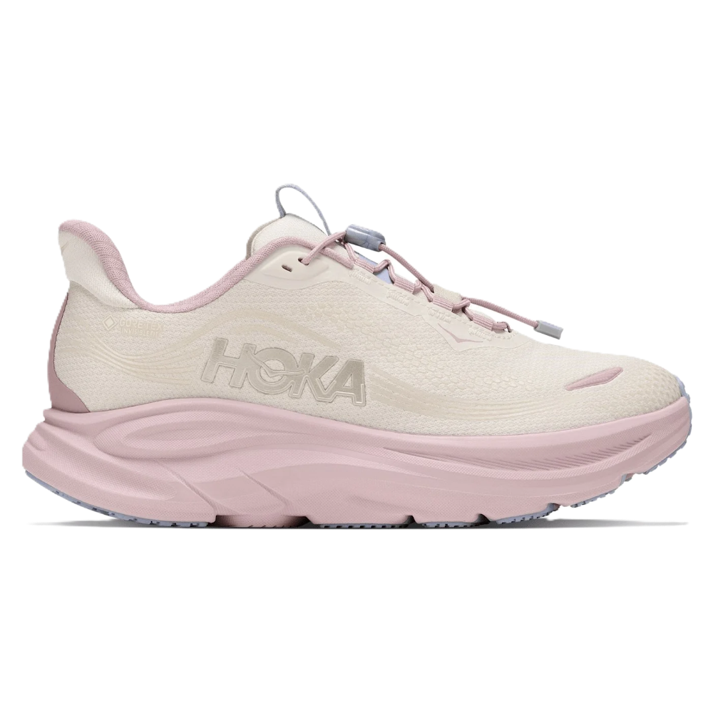 HOKA Clifton 11 GTX Women's Wide (D) - Alabaster/Pink Opal – product image 1