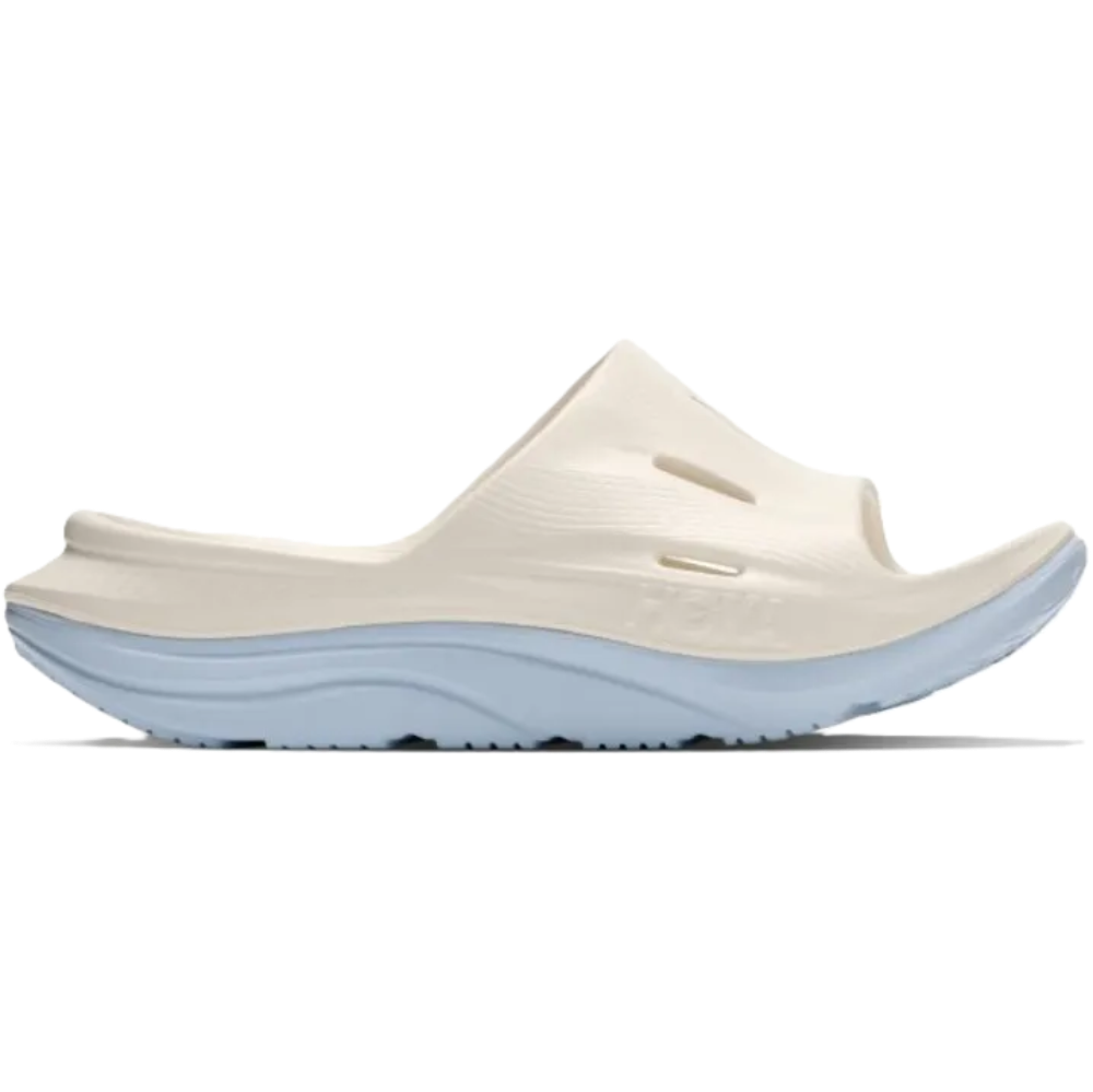 HOKA ORA Recovery Slide 3 - Alabaster / Ambient Blue – product image 1