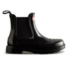 Hunter Women's Chelsea Commando Gloss Boot – Black – product view 1