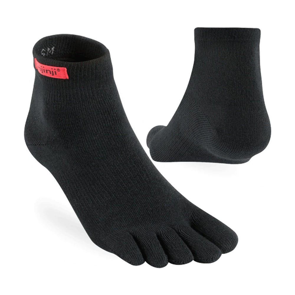 Injinji SPORT Original Weight Mini-Crew Socks - Black – product photo