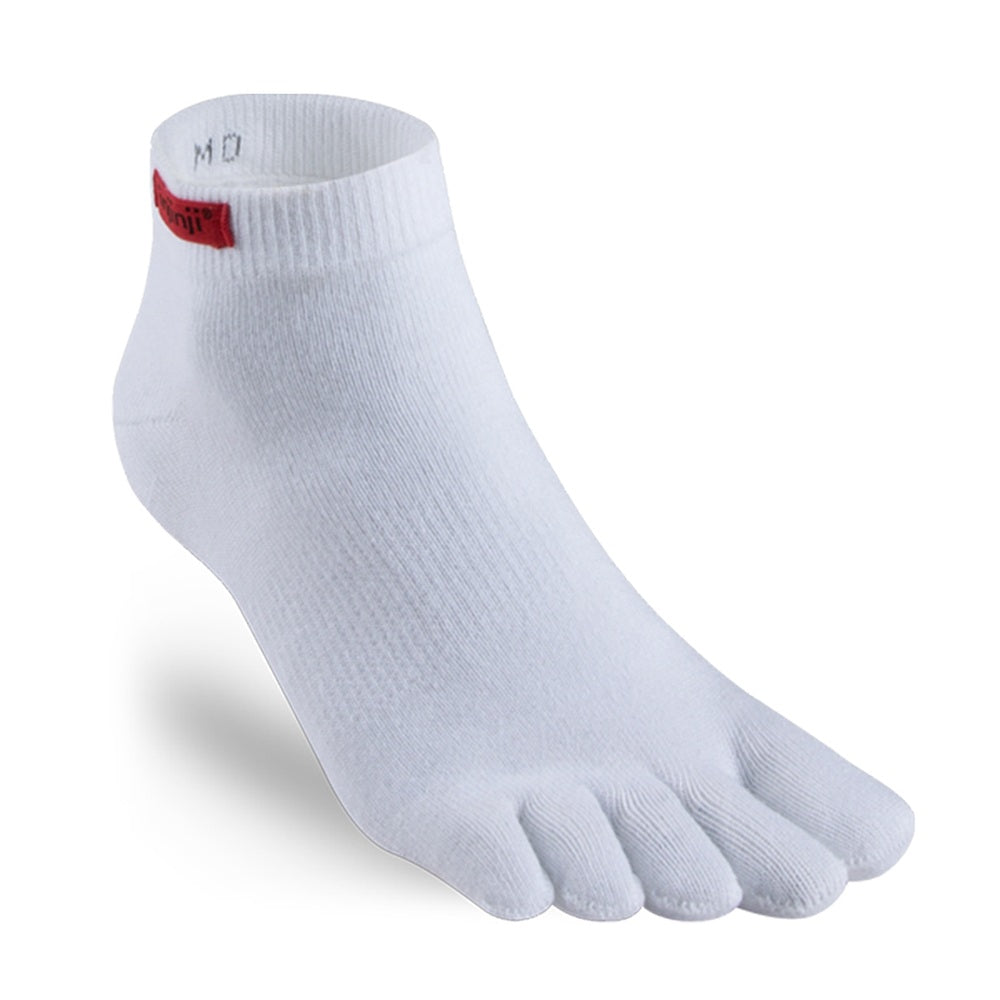 Injinji SPORT Original Weight Mini-Crew Socks - White – product photo