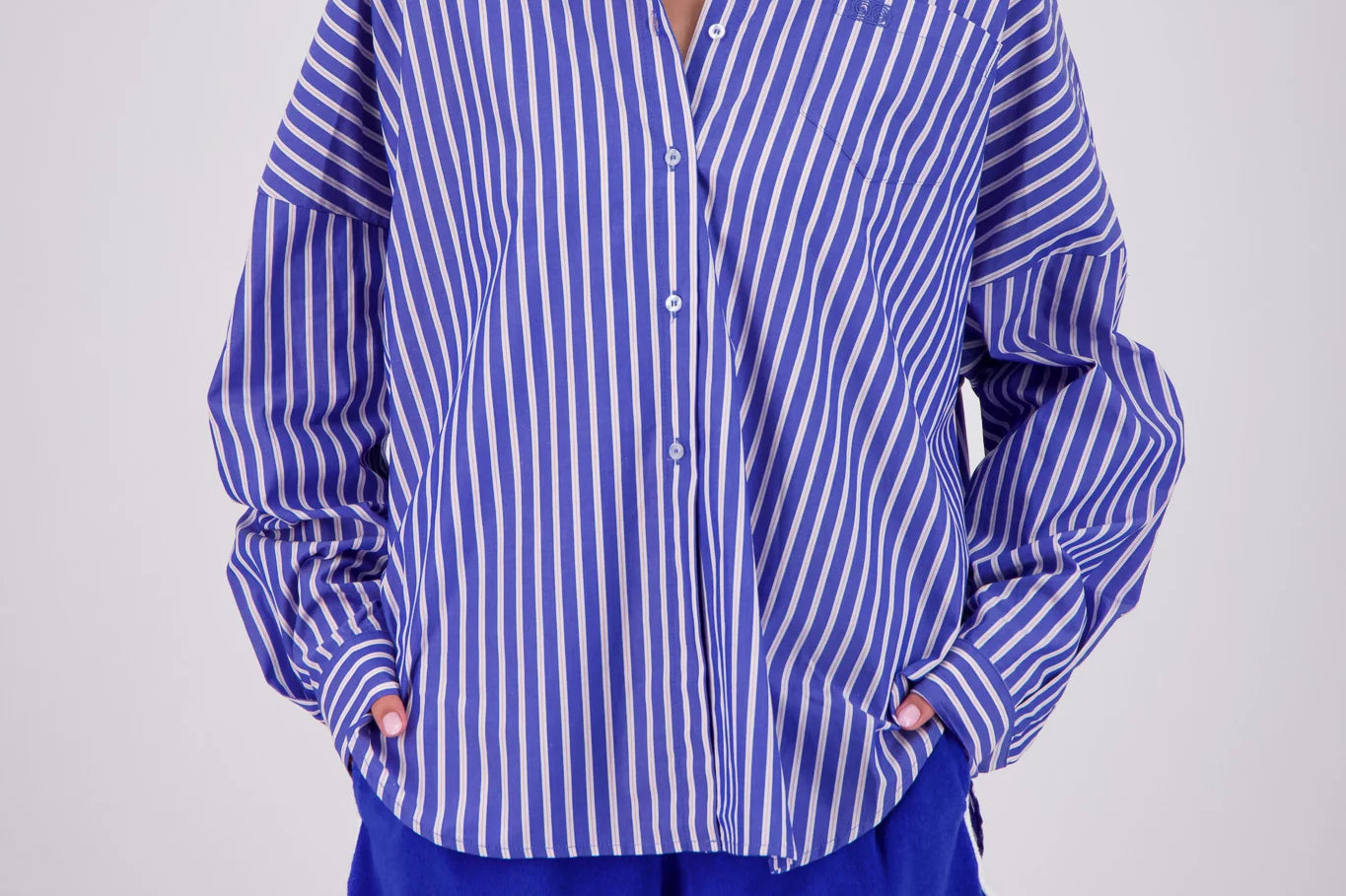Jasmine Alexia Mahalo Shirt – Blue – product view 1