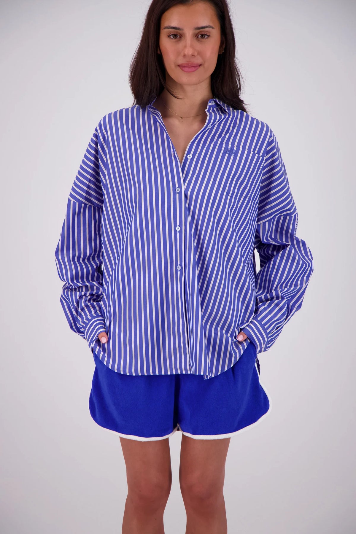 Jasmine Alexia Mahalo Shirt – Blue – product view 1