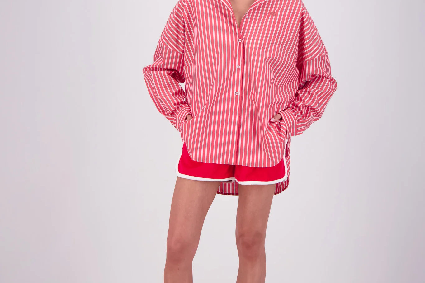 Jasmine Alexia Mahalo Shirt – Red – product view 2