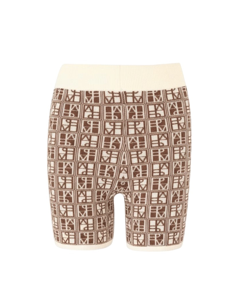 Juan & Me Iconic Yardage Shorts – Cacao – product view 3