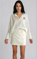 JUAN & ME Nacida Skirt – White – product view 3