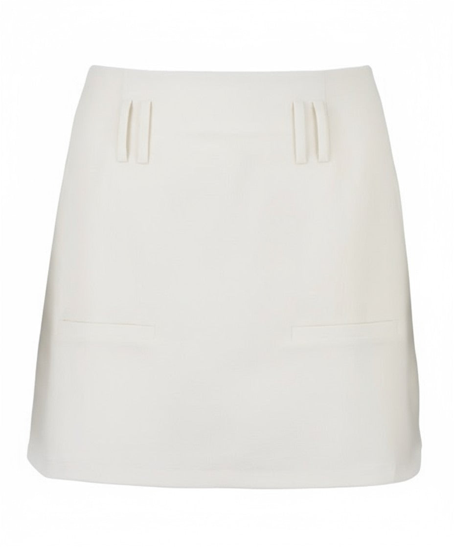 JUAN & ME Nacida Skirt – White – product view 4