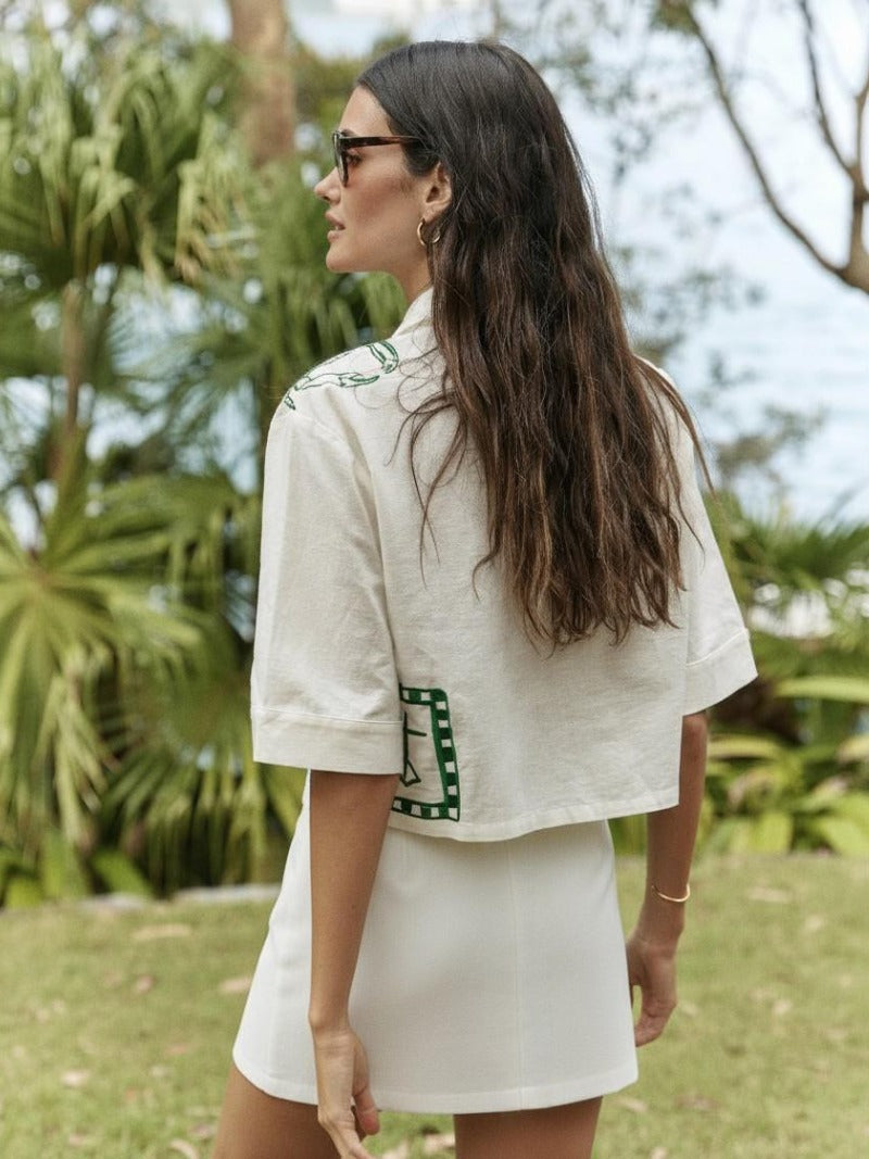 JUAN & ME Nacida Skirt – White – product view 5