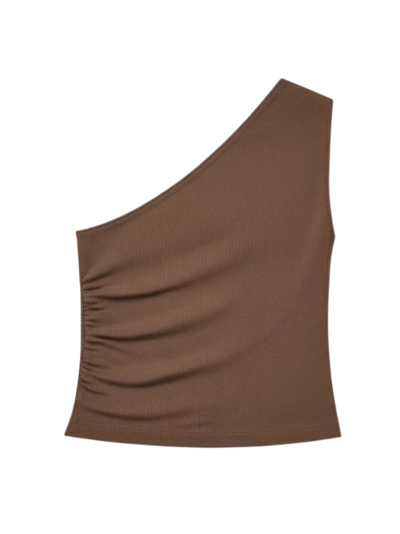 Juan & Me Toya Tank – Cacao – product view 5