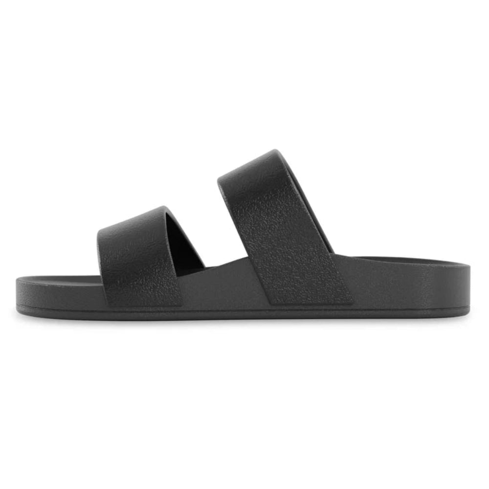 Lightfeet Double Strap recovery slides – Black – product view 3