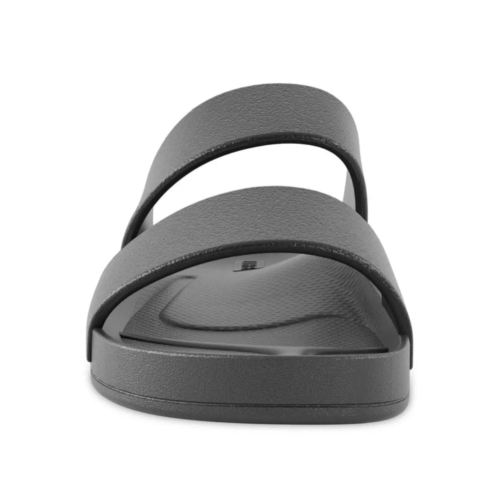 Lightfeet Double Strap recovery slides – Black – product view 5