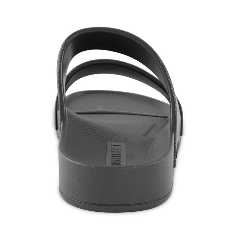 Lightfeet Double Strap recovery slides – Black – product view 6