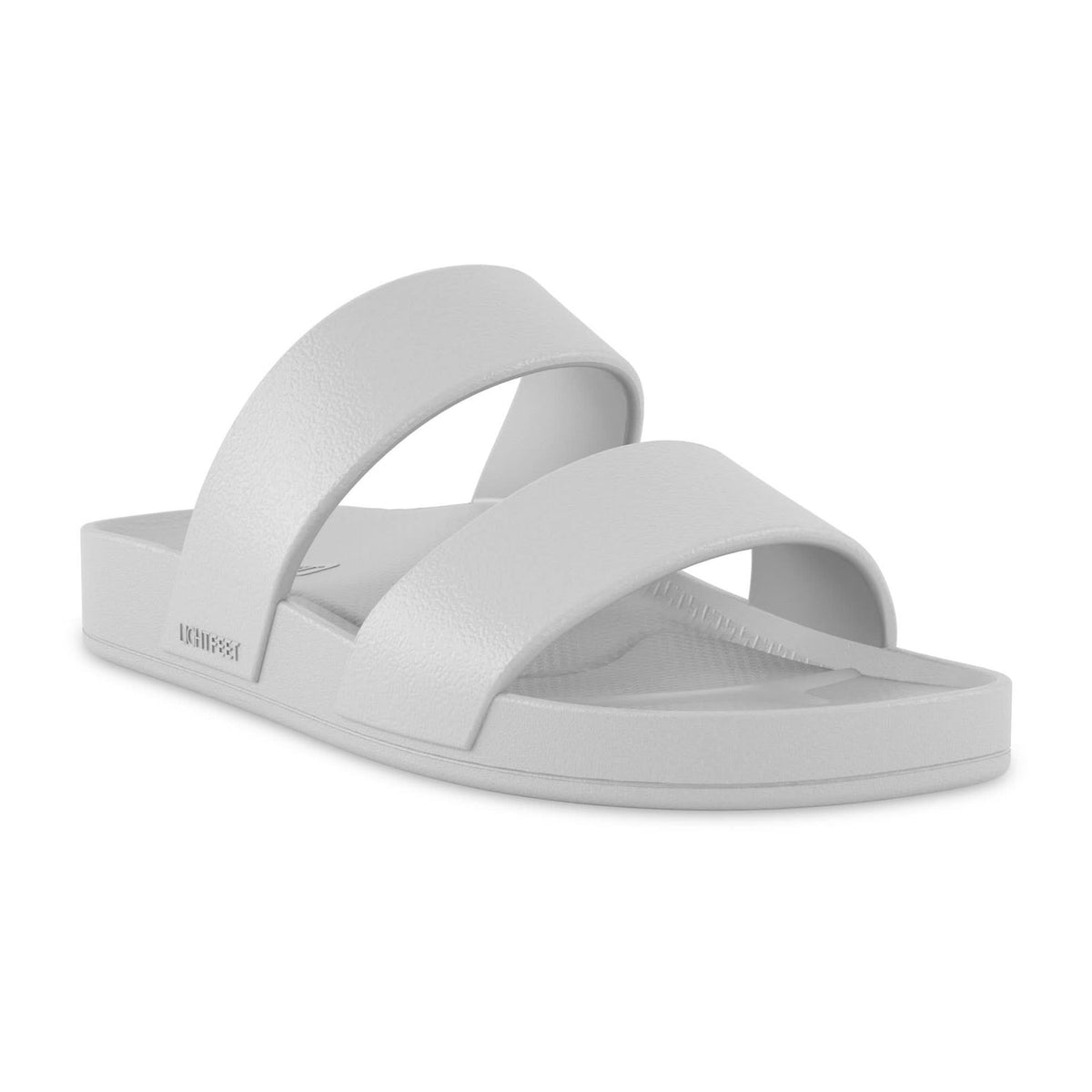Lightfeet Double Strap recovery slides – White – product view 5