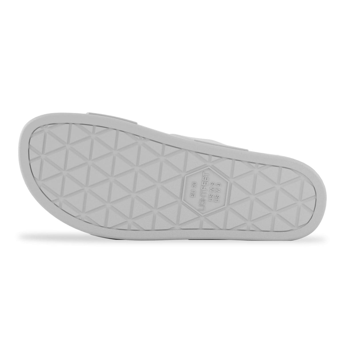 Lightfeet Double Strap recovery slides – White – product view 8