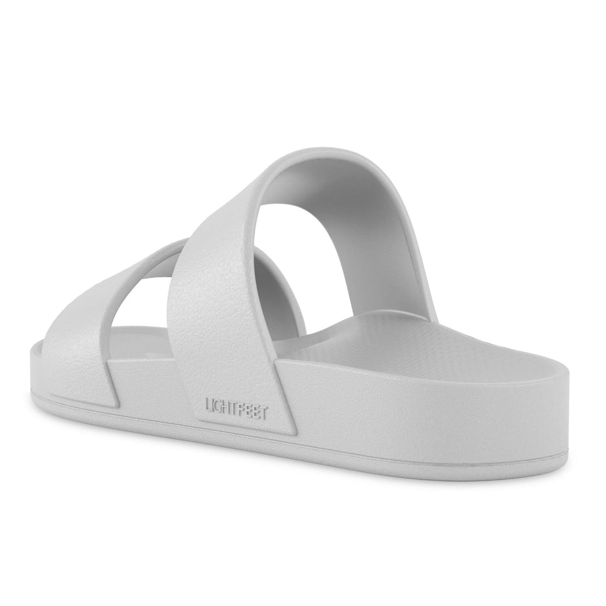 Lightfeet Double Strap Slides – White – product view 9