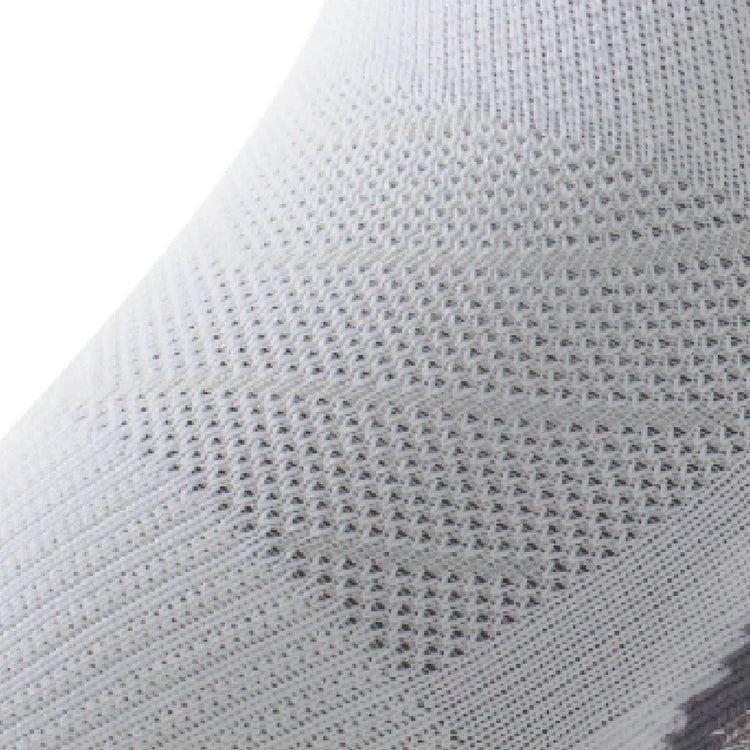 Lightfeet Evolution Half Crew Socks – White – product view 3