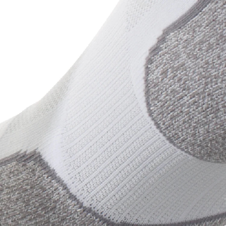 Lightfeet Evolution Half Crew Socks – White – product view 4