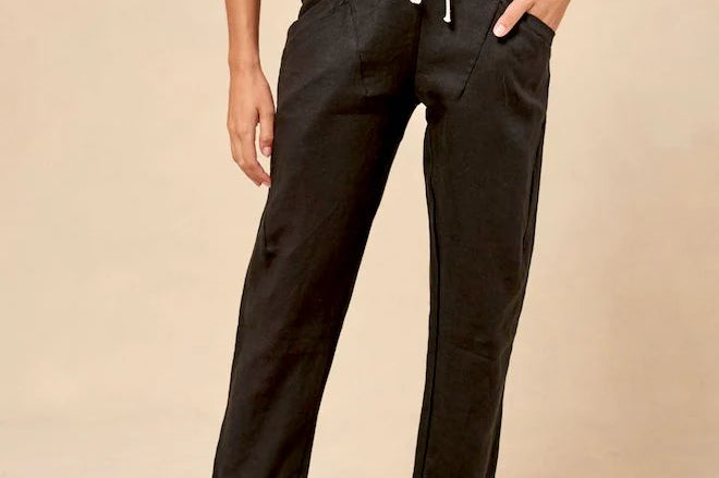 Little Lies Luxe Pant – Black – product view 1
