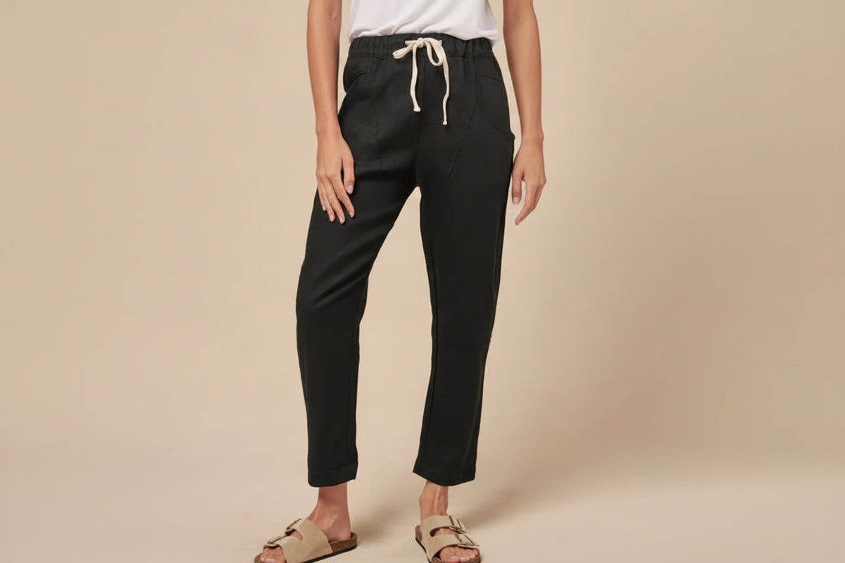 Little Lies Luxe Pant – Black – product view 3