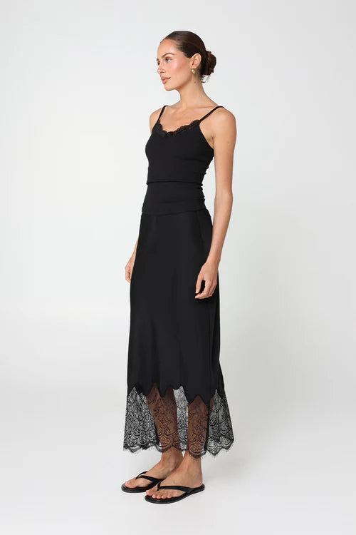 Madison The Label Maeve Top – Black – product view 2