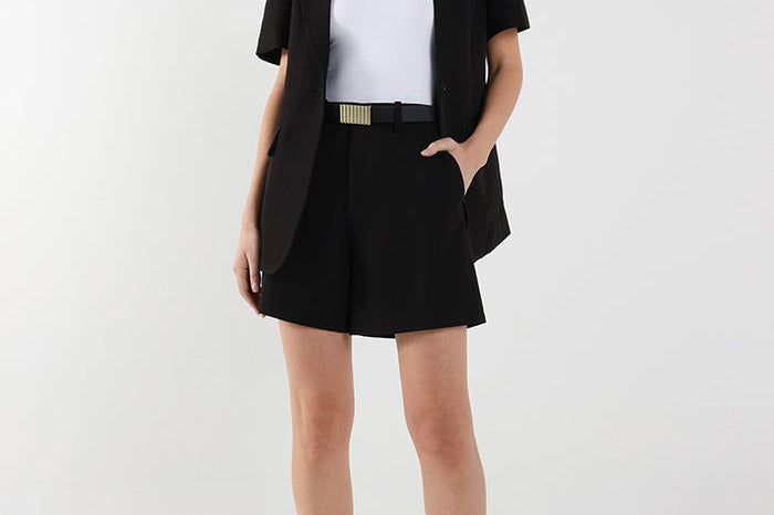 Madison The Label Wyn Bermuda Short – Black – product view 1