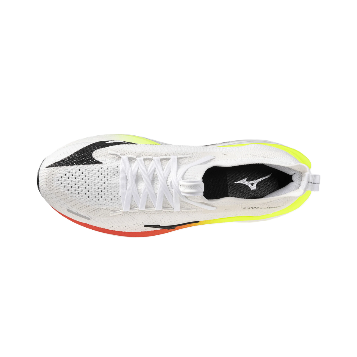 Mizuno Neo Vista 3 Men’s running shoe – White / Black / Orange – product view 5