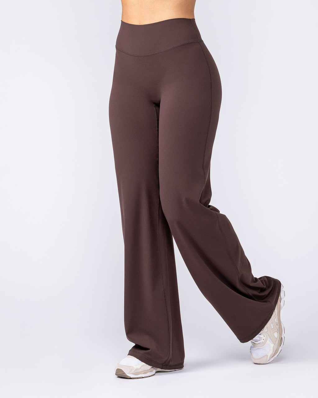 Muscle Nation Aura straight leg leggings Tall – Cocoa – product view 5