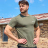 Muscle Nation Climaflex Active Tee - Dark Khaki
