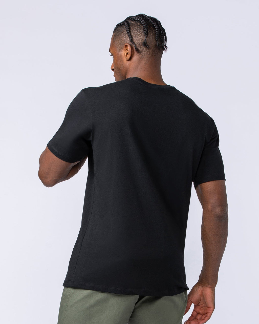 Muscle Nation Staple Condition men’s tee – Black – product view 4