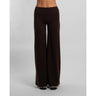 Active Basics BaseMotion™ Invisible Scrunch Wide Leggings – Chocolate – front view