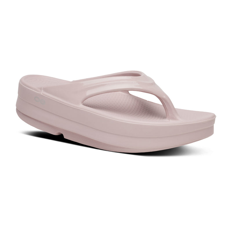 OOFOS Women's OOmega OOlala Thong - Stardust — product view 1