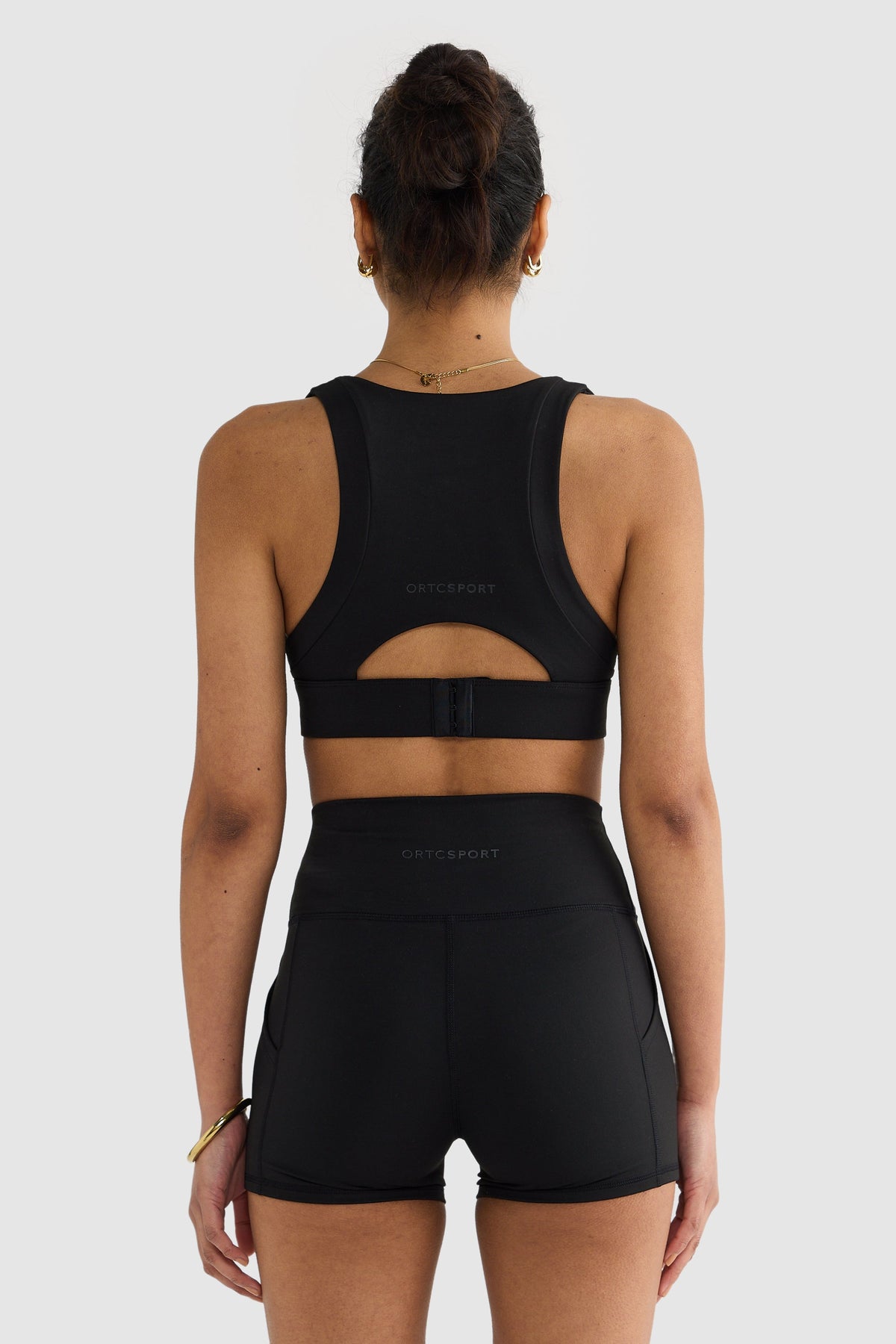 ORTC Eva Crop Top – Black – product view 2