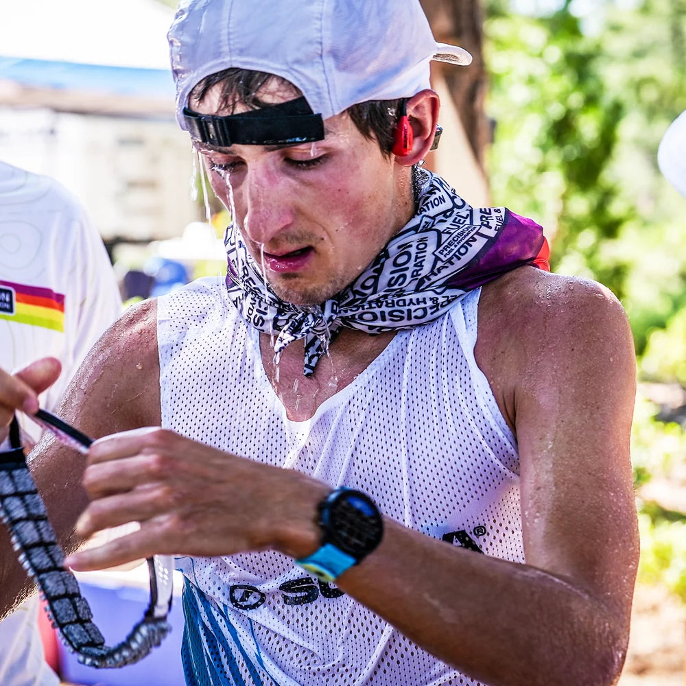 Precision Fuel & Hydration Ice Bandana for hot-weather running – product view 6