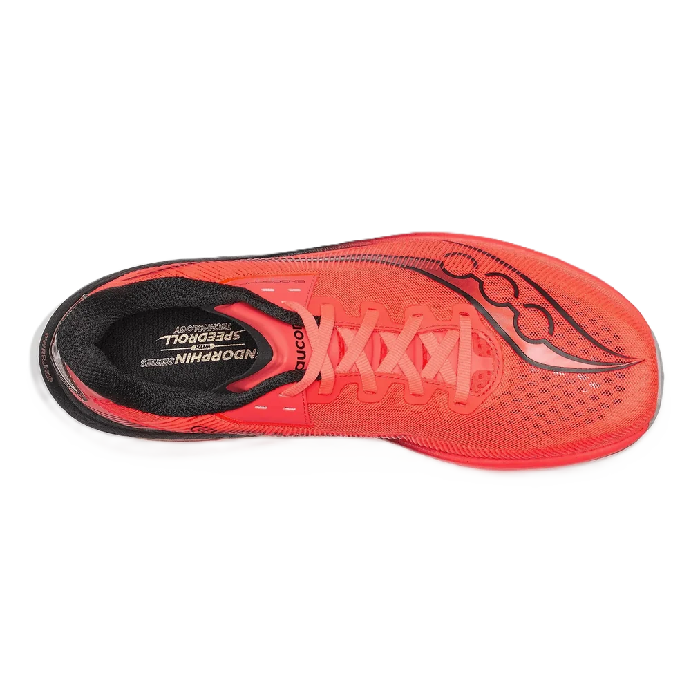 Saucony Endorphin Azura Men’s running shoe – VIZIRed / Black – product view 2