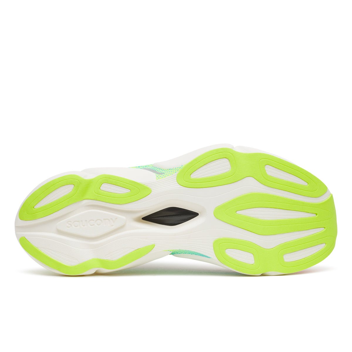 Saucony Endorphin Elite 3 carbon-plated racing shoe – White / Multi – product view 6