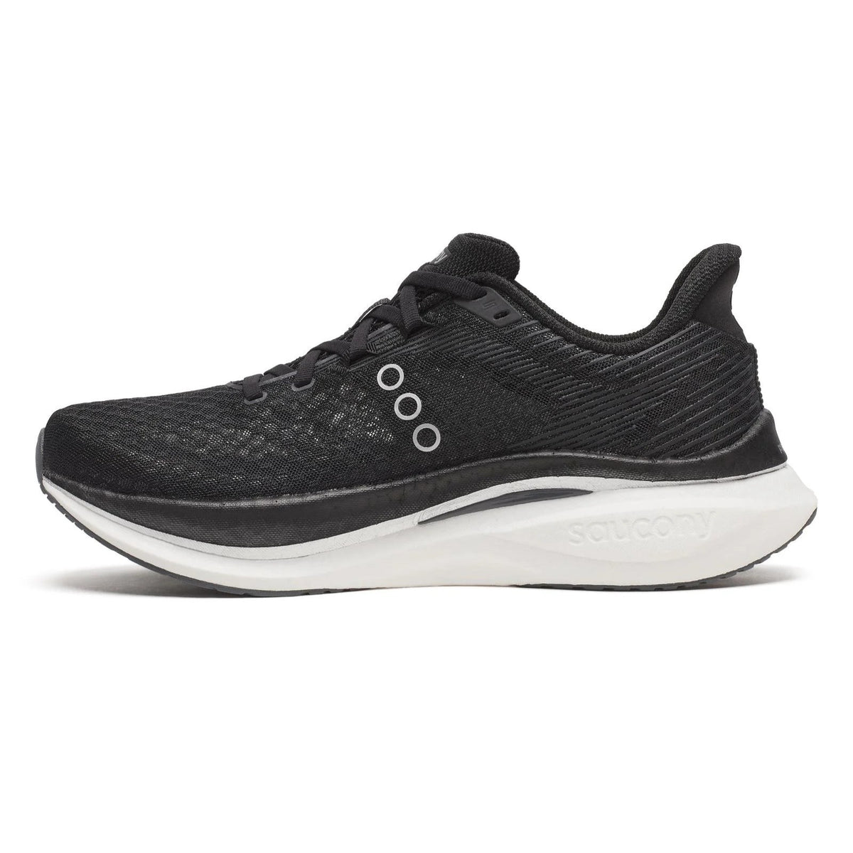 Saucony Endorphin Speed 5 Wide running shoe – Black / White – product view 2