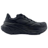 Saucony Guide Metro LE men's wide leather walking shoes in Triple Black
