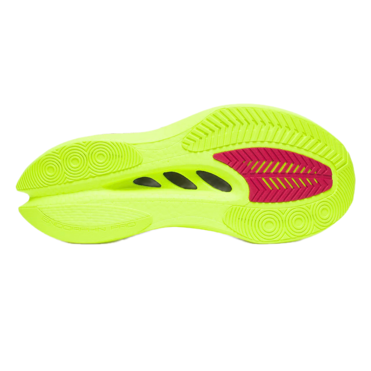 Saucony Endorphin Pro 5 Men’s carbon-plated racing shoe – Citron / Black – product view 5