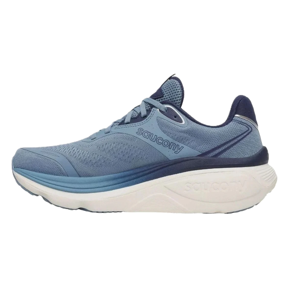 Saucony Hurricane 26 Wide Men’s supportive running shoe – Windward / Naval – product view 2