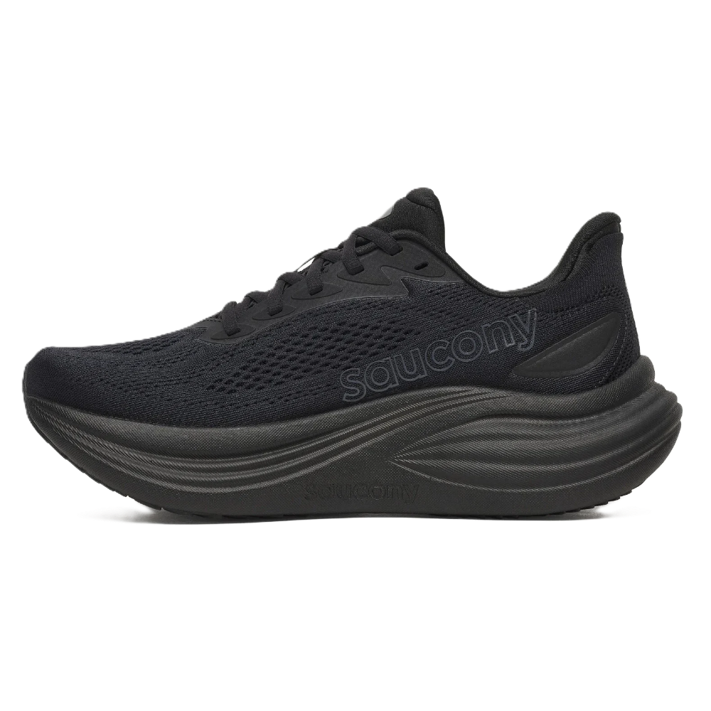 Saucony Triumph 24 Wide Men’s running shoe – Triple Black – product view 2