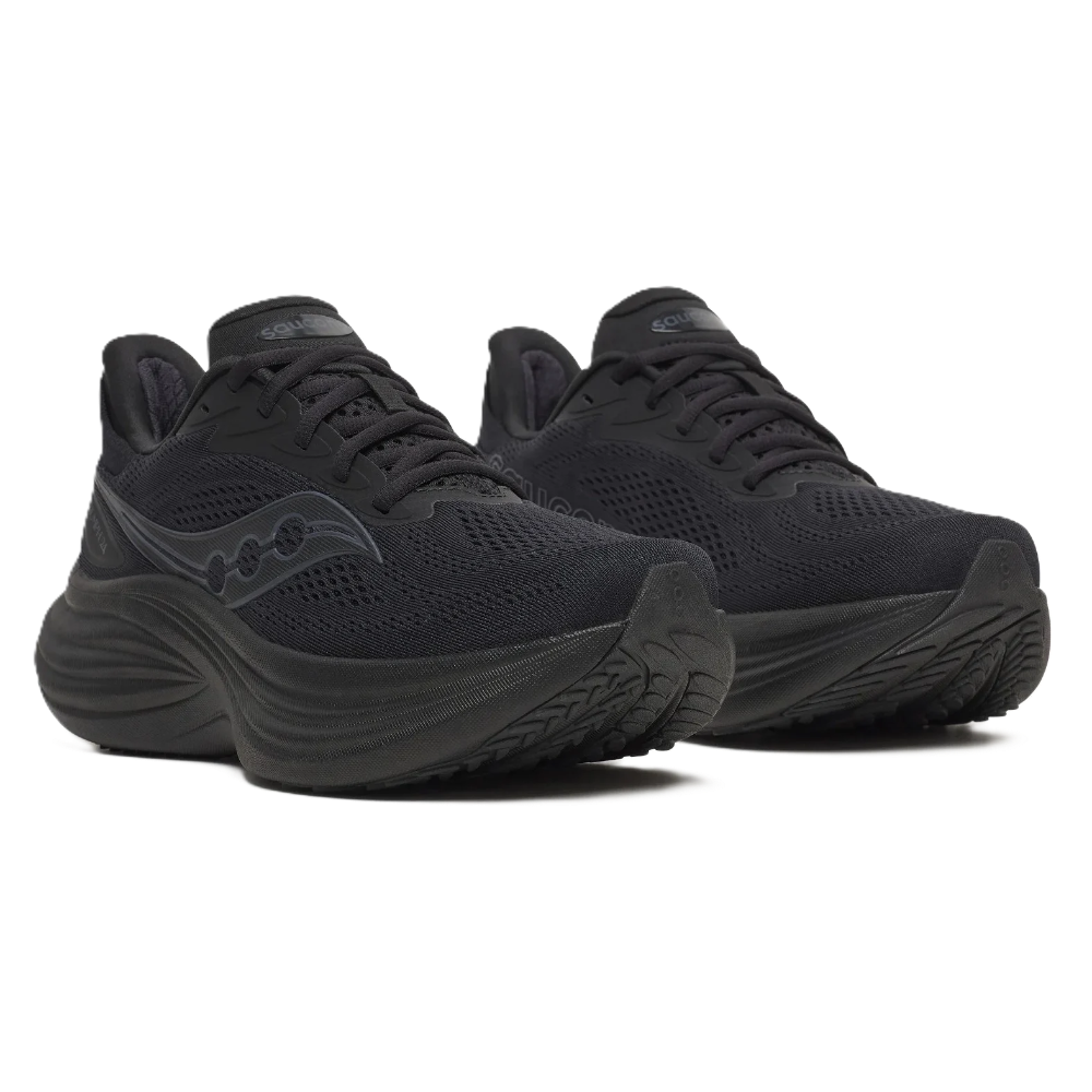 Saucony Triumph 24 Wide Men’s running shoe – Triple Black – product view 3