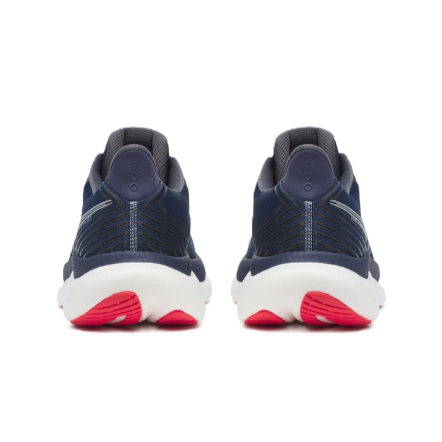 Saucony Triumph 23 Men’s running shoe – Navy / Red – product view 2