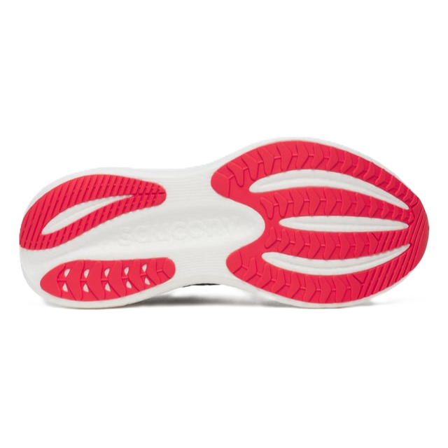 Saucony Triumph 23 Men’s running shoe – Navy / Red – product view 5