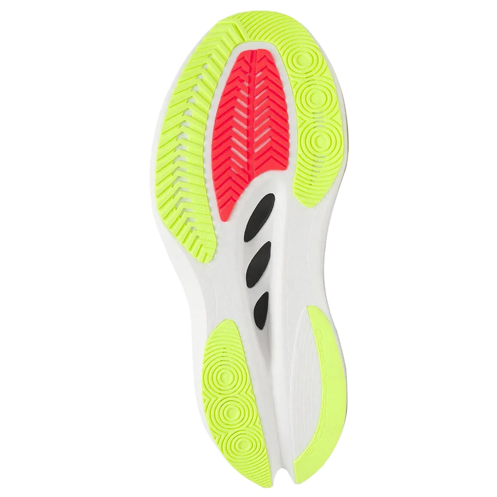 Saucony Endorphin Pro 5 Women’s carbon-plated racing shoe – White / Multi – product view 4