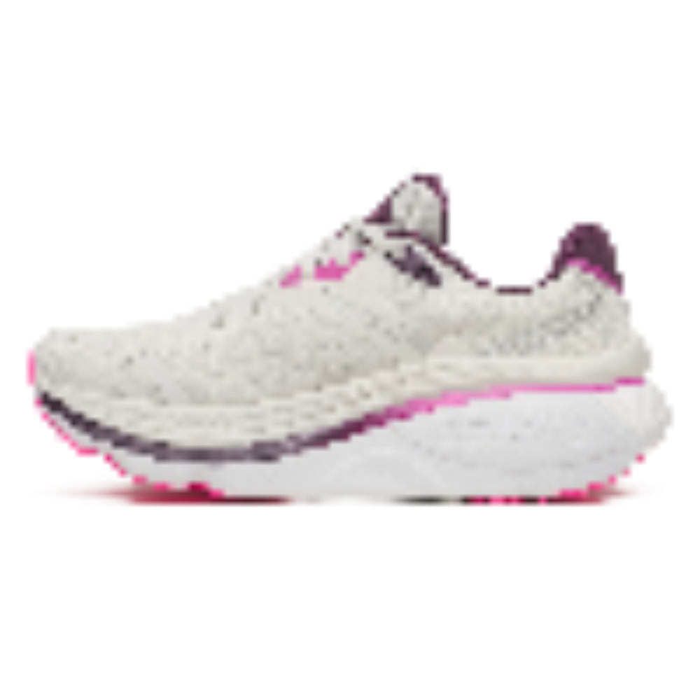 Saucony Hurricane 26 Women’s supportive running shoe – Quartz / Eggplant – product view 3